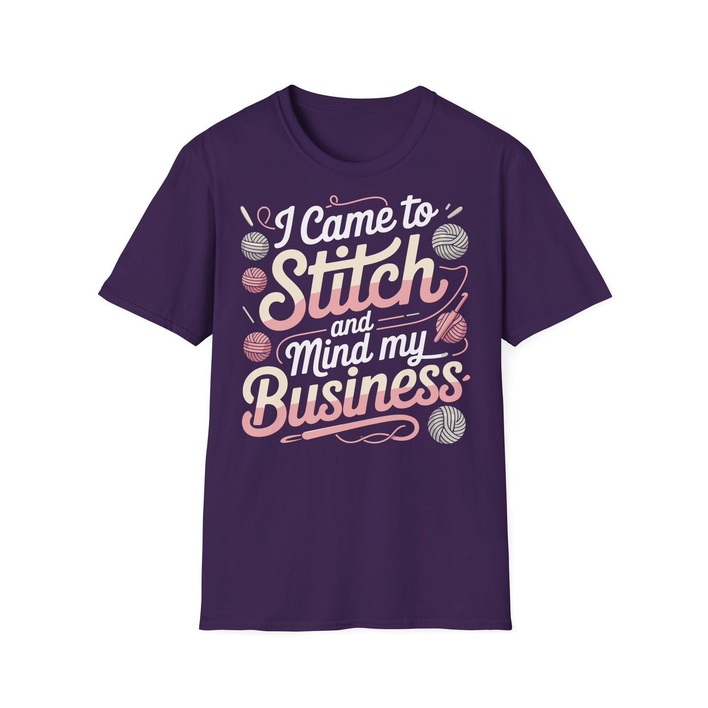 "I came to stitch" dark