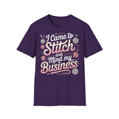 "I came to stitch" dark