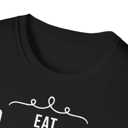"Eat Sleep Crochet Repeat" dark
