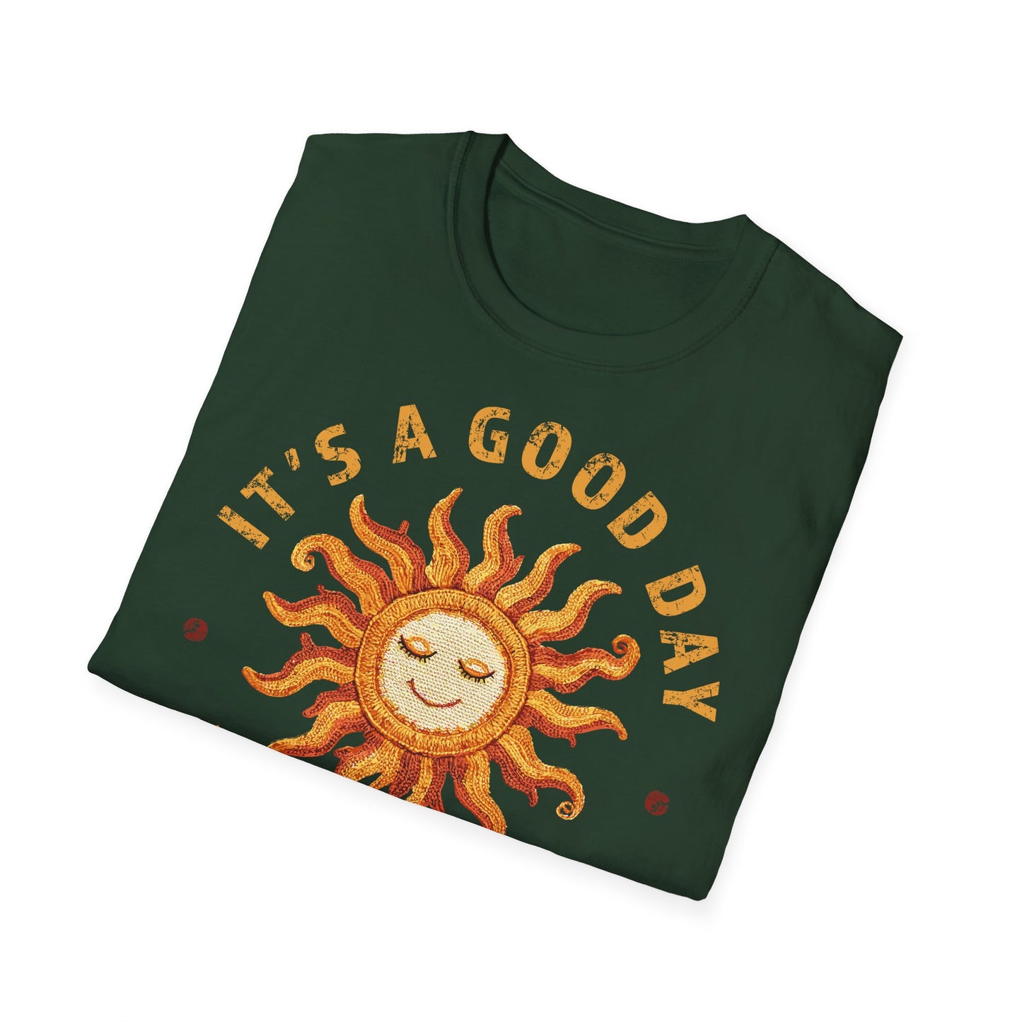 "It's good day to crochet" dark
