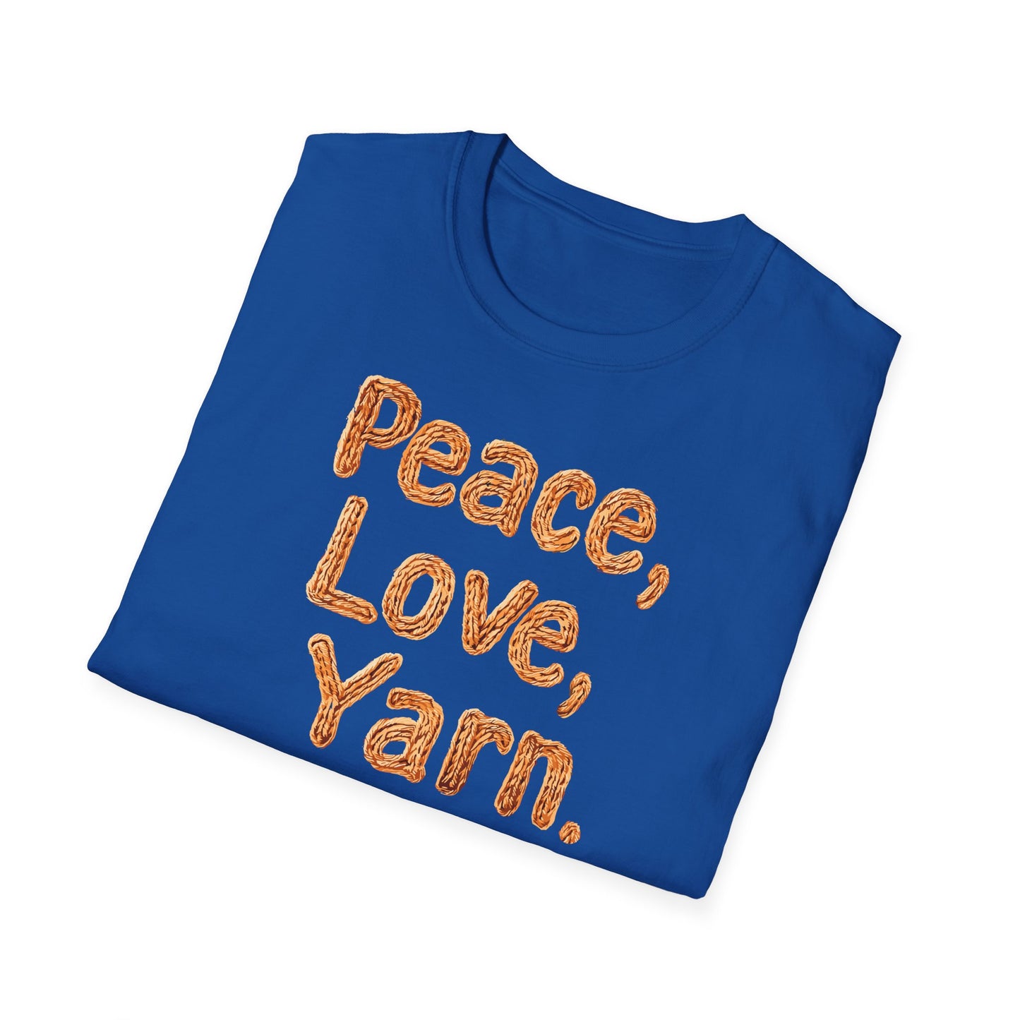 "Peace, Love, Yarn" dark