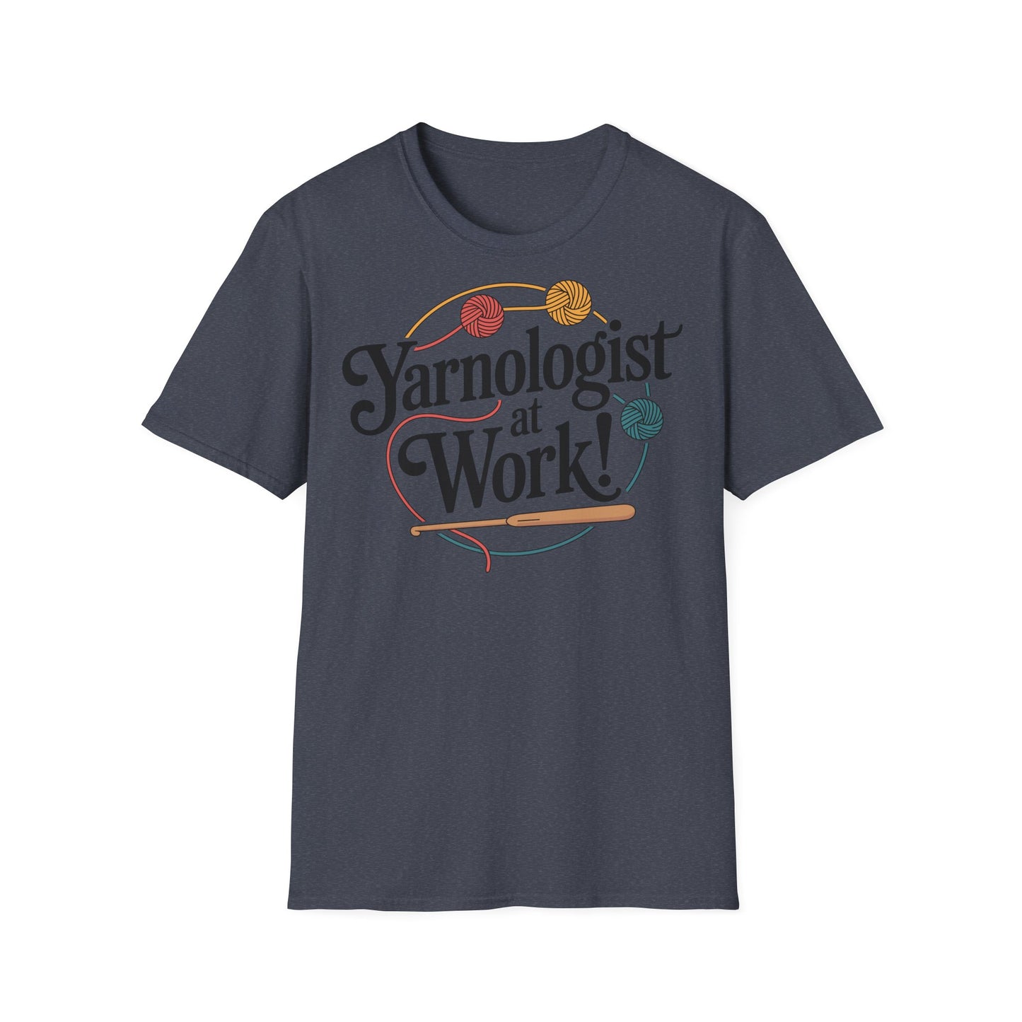 "Yarnologist at Work!" dark