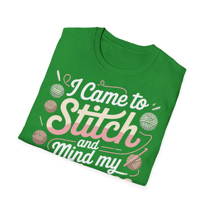 "I came to stitch" dark