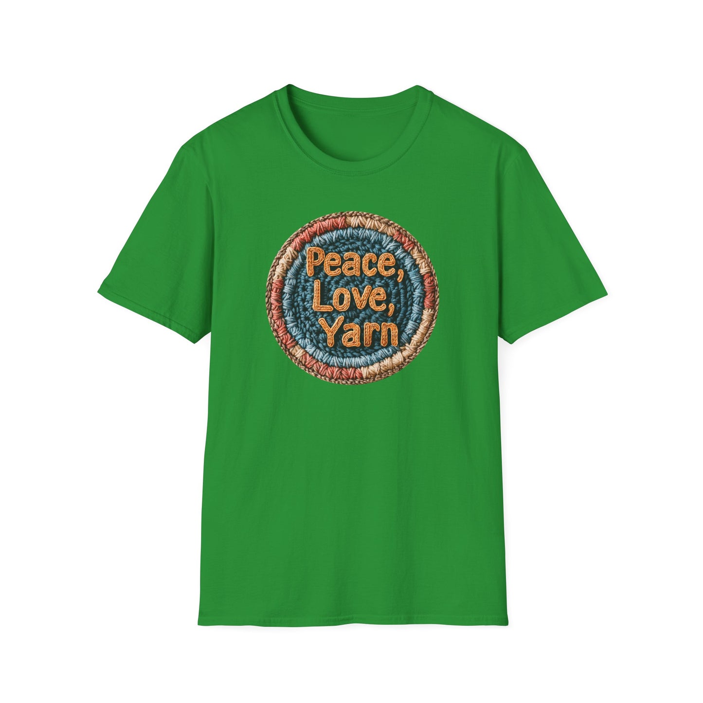 "Peace, Love, Yarn" dark