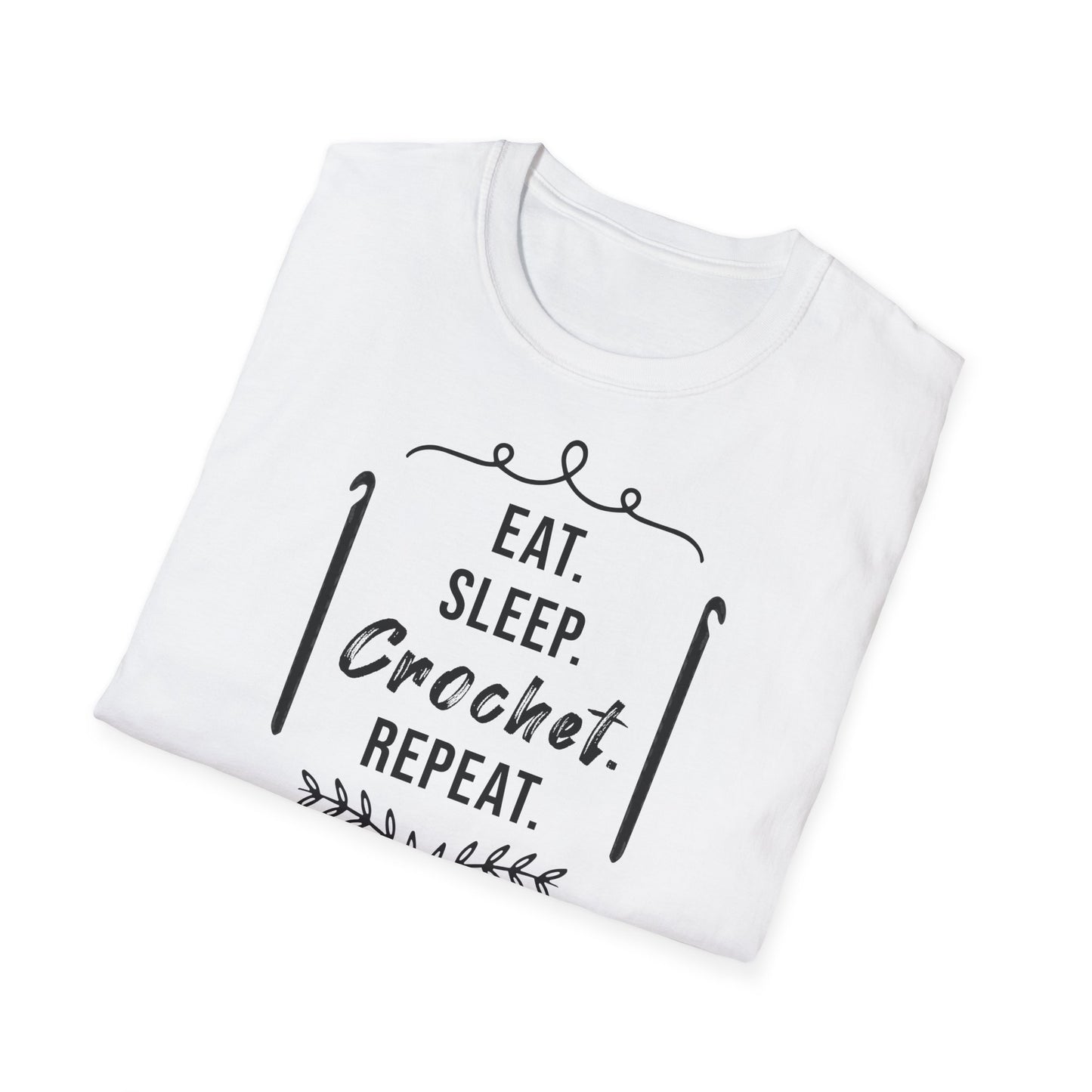 "Eat Sleep Crochet Repeat" light