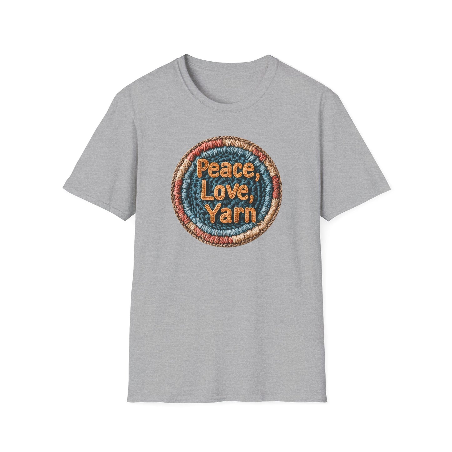 "Peace, Love, Yarn" light