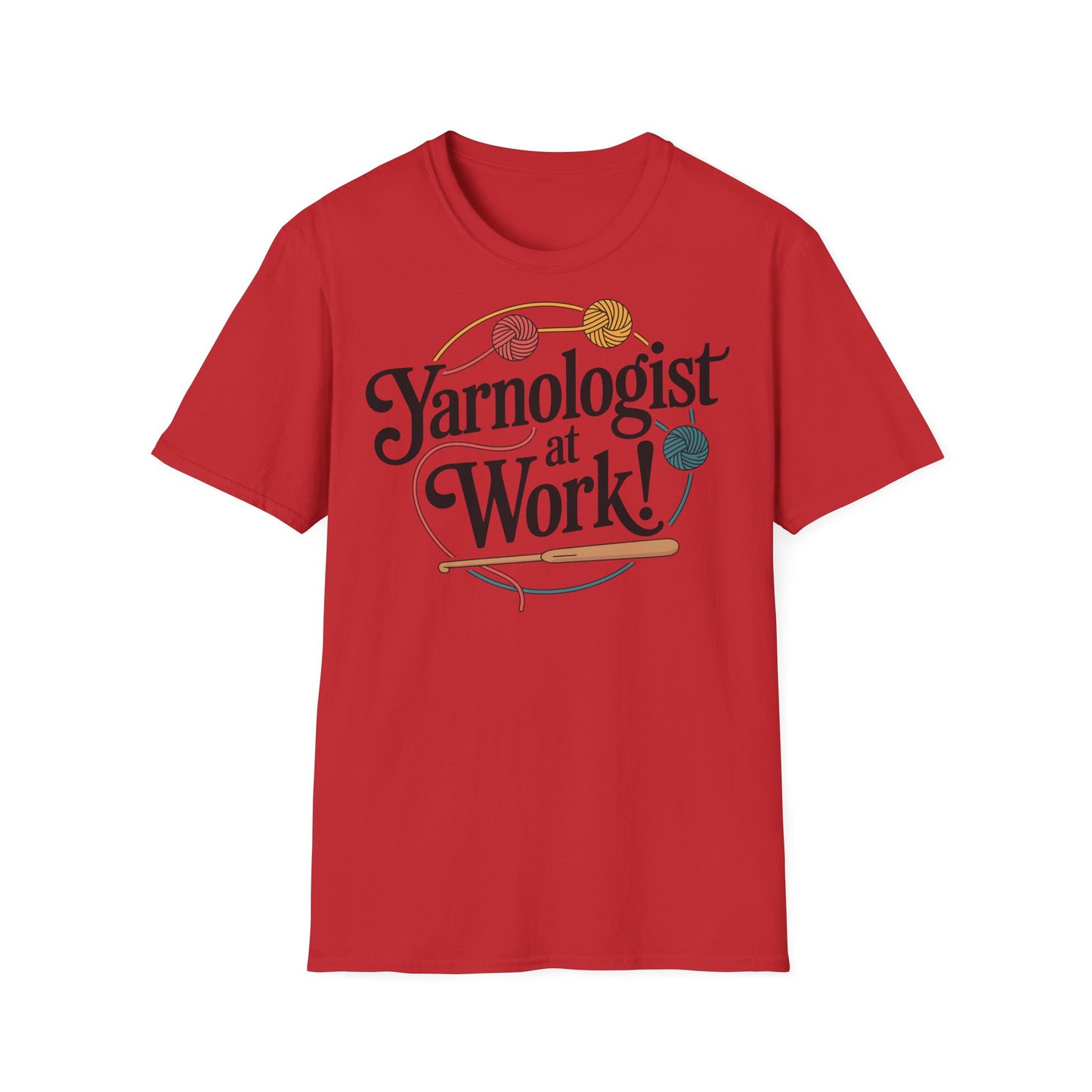 "Yarnologist at Work!" dark