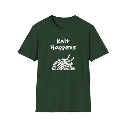 "Knit Happens" dark