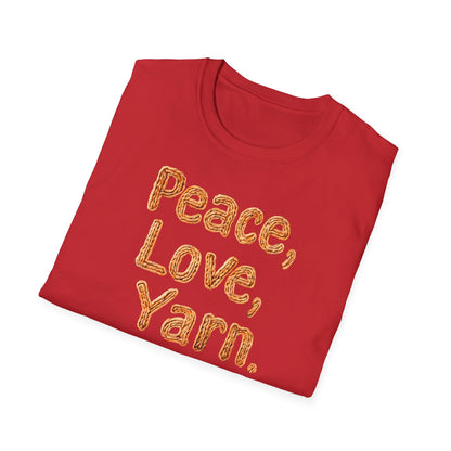 "Peace, Love, Yarn" dark